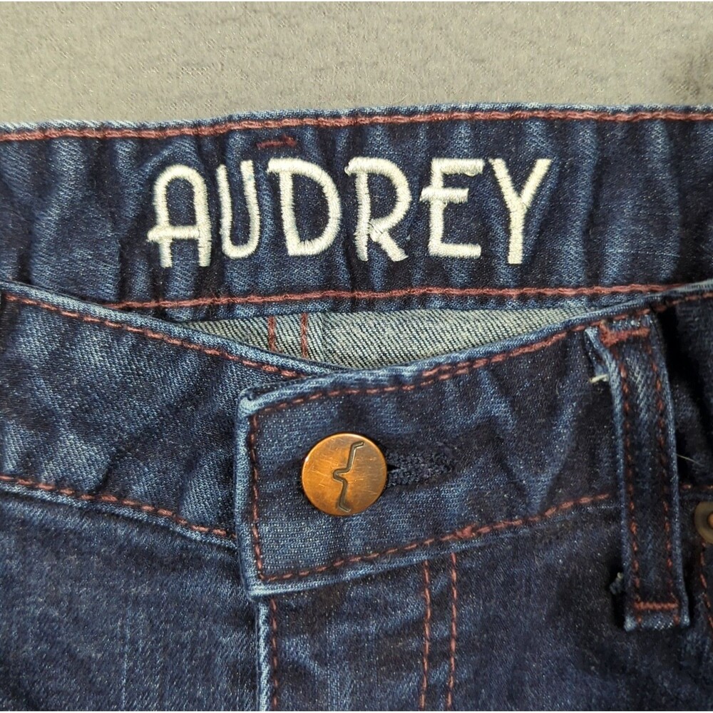 Kimes Ranch Jeans Women's 6x30 Blue Audrey Performance Bootcut Low Rise Western